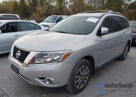 2013 Nissan Pathfinder Sl z USA, uszkodzony, nr VIN 5N1AR2MN1DC647065